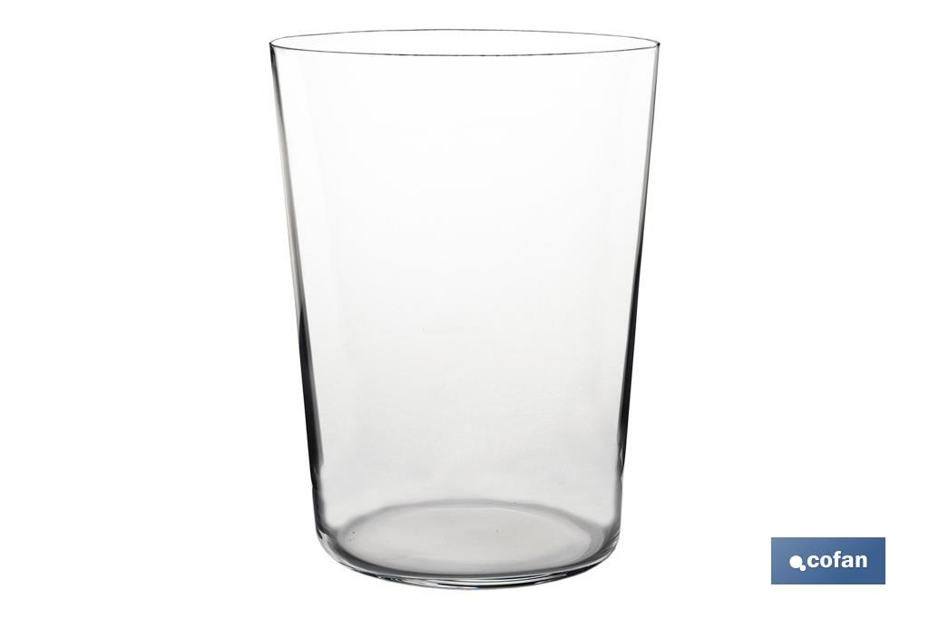 Pack de verres à cidre en verre fin | Capacité : 50 cl | 100 % sans cadmium et plomb - Cofan