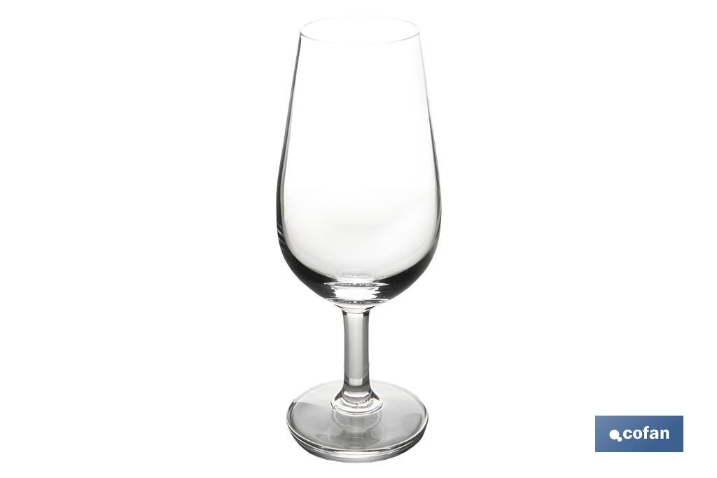 Cofan Copo decantador de vinhos pack de 6 | Copos de vinho em vidro | Adequados para todo o tipo de vinhos | Capacidade: 17 cl | Altura: 15 cm - Cofan