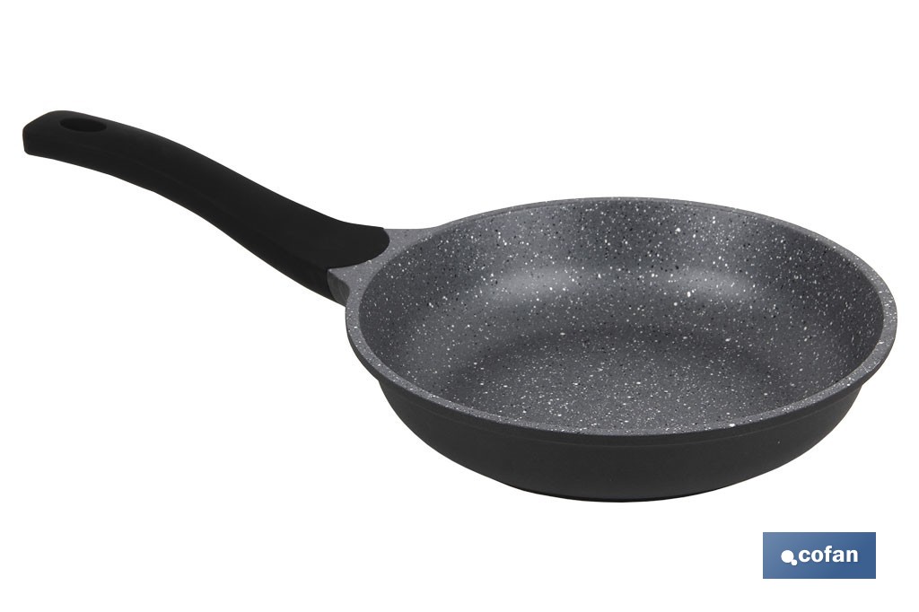 Poêle avec plusieurs diamètres | Convient pour Induction et au lave-vaisselle | Aluminium forgé | Antiadhésive | Modèle Anzio - Cofan