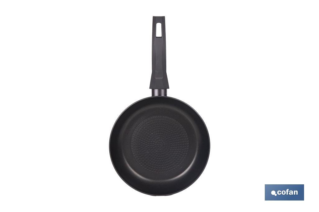 Non-stick aluminium frying pan, Brasatto Model | Diameter from 160 mm to 320 mm | With flameproof ring - Cofan