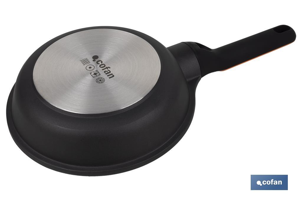 Full induction pot | Die-cast aluminium | Available in two sizes to choose from - Cofan