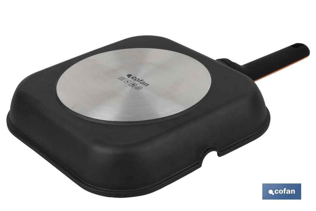 Full induction skillet pan | Die-cast aluminium | Size: Ø28 x 28cm - Cofan