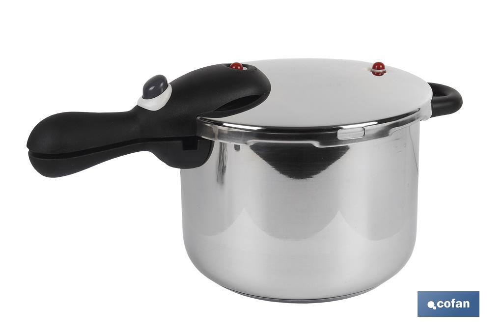 Pressure Cooker | Módena Model | Stainless Steel | Suitable for induction cooker - Cofan