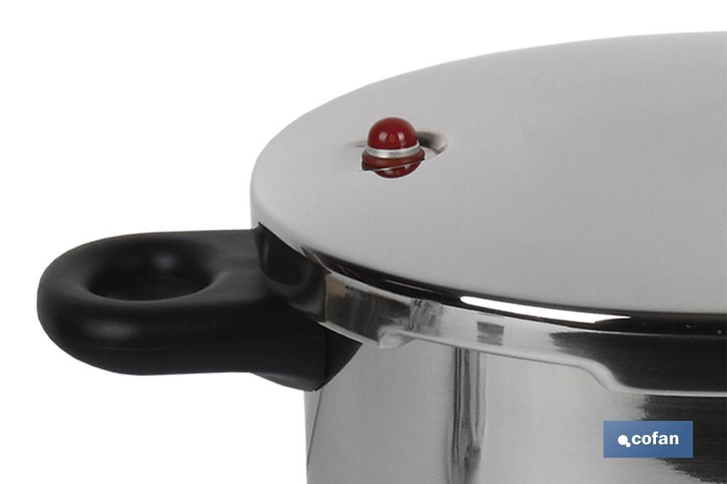 Pressure Cooker | Módena Model | Stainless Steel | Suitable for induction cooker - Cofan