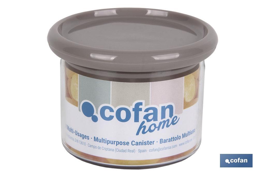 Boîte Multi-usages Modèle Albahaca | Fabriquée en Polystyrène et Polypropylène | Récipients de Stockage de Cuisine - Cofan