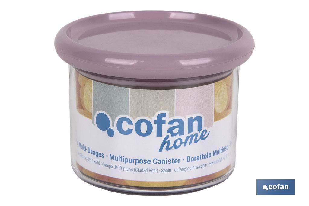 Boîte Multi-usages Modèle Albahaca | Fabriquée en Polystyrène et Polypropylène | Récipients de Stockage de Cuisine - Cofan