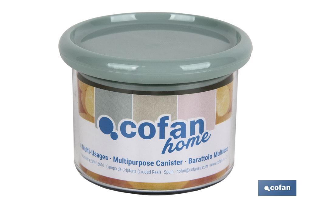 Multi-purpose canister, Albahaca Model | Polystyrene and polypropylene | Kitchen storage canisters - Cofan