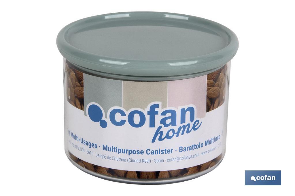 Multi-purpose canister, Albahaca Model | Polystyrene and polypropylene | Kitchen storage canisters - Cofan