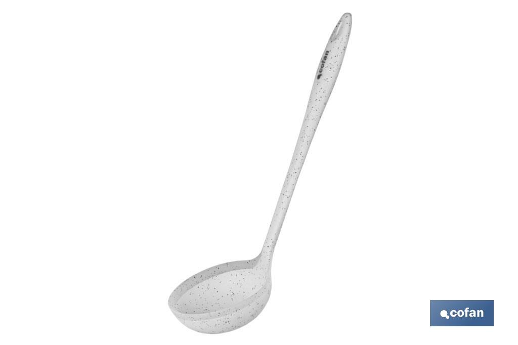 Soup ladle, Bach Model | Silicone and nylon | Size: 32cm - Cofan