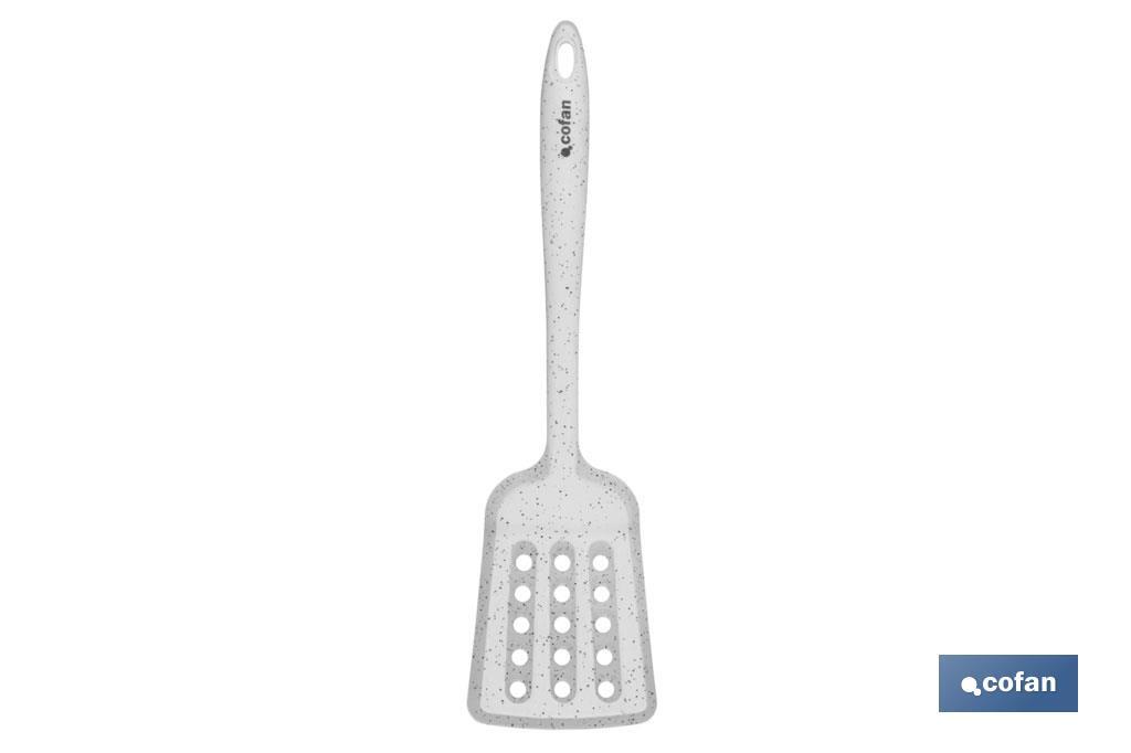 Slotted spatula, Bach Model | Silicone and nylon | Size: 34cm - Cofan