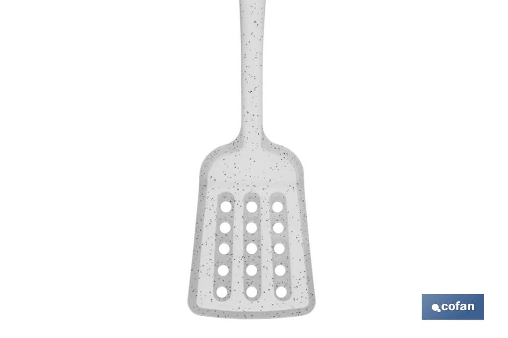 Slotted spatula, Bach Model | Silicone and nylon | Size: 34cm - Cofan