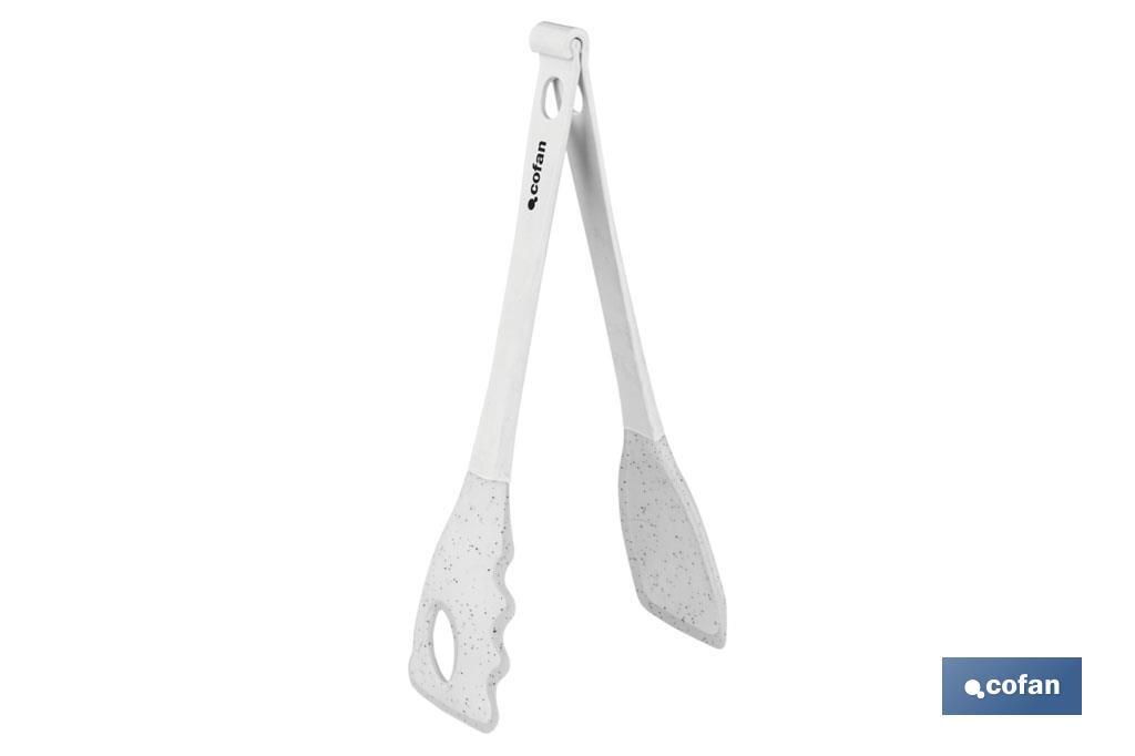 Salad tongs, Bach Model | Silicone and nylon | Size: 28cm - Cofan