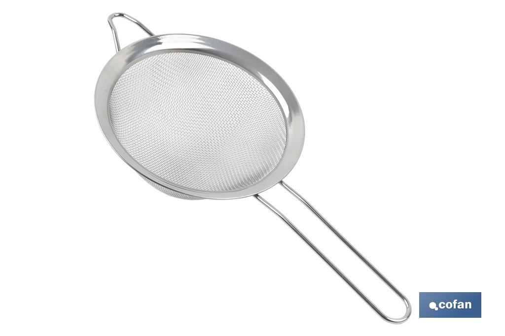 Colador en Acero Inox. 304 | Modelo Sena | Varias medidas | Colador Versátil para diferentes funciones en la cocina - Cofan