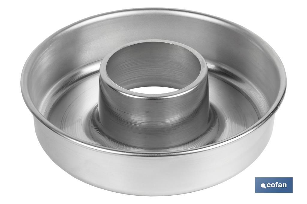 Glossy Aluminium Angel Food Cake Pan - Cofan