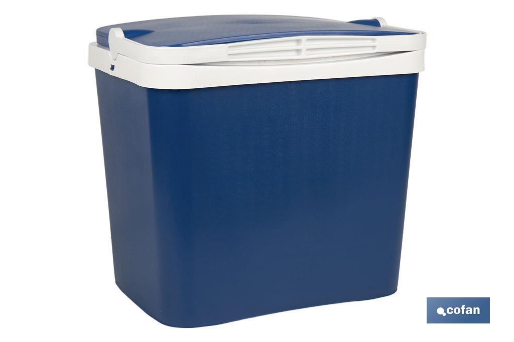 Nevera rígida | Color: azul | Material: polipropileno | Disponible en diferentes medidas y capacidades - Cofan