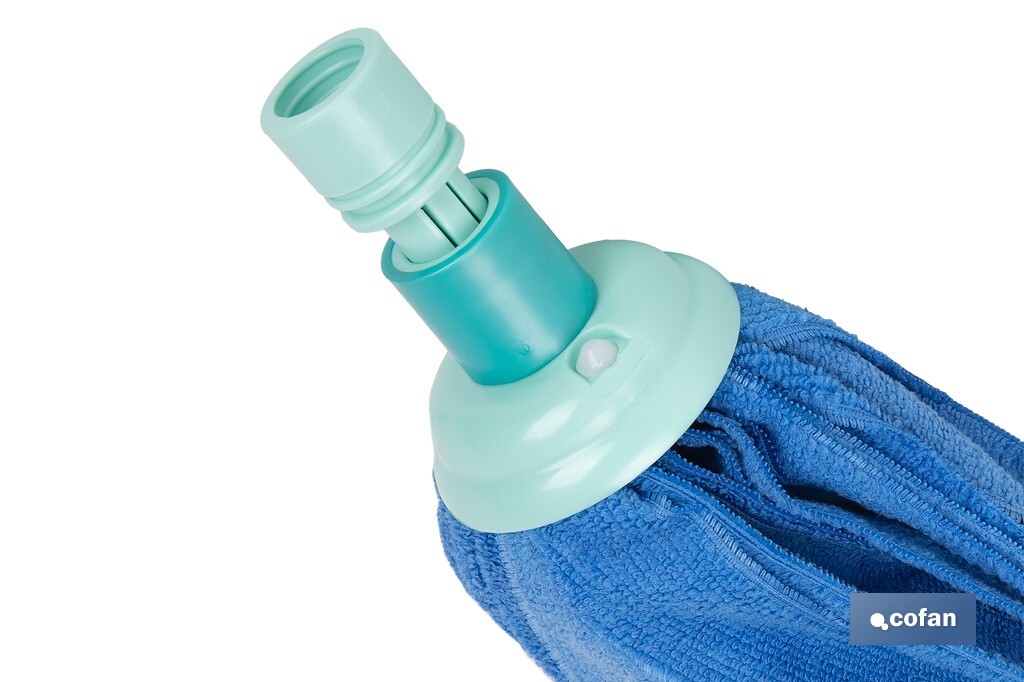 Microfibre mop with shock absorber - Cofan