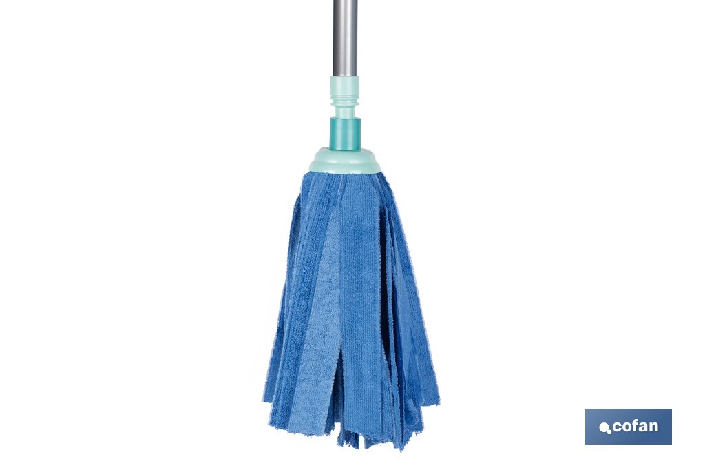 Microfibre mop with shock absorber - Cofan