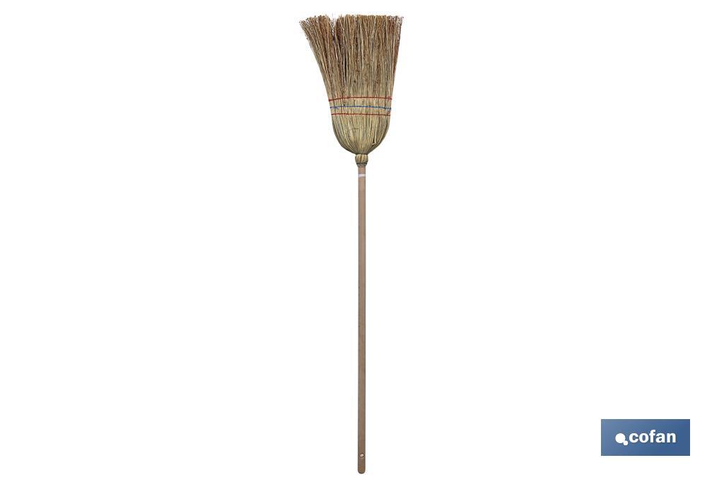 Mini balai en paille de riz 30cm : Balais JAD JARDIN jardin - botanic®