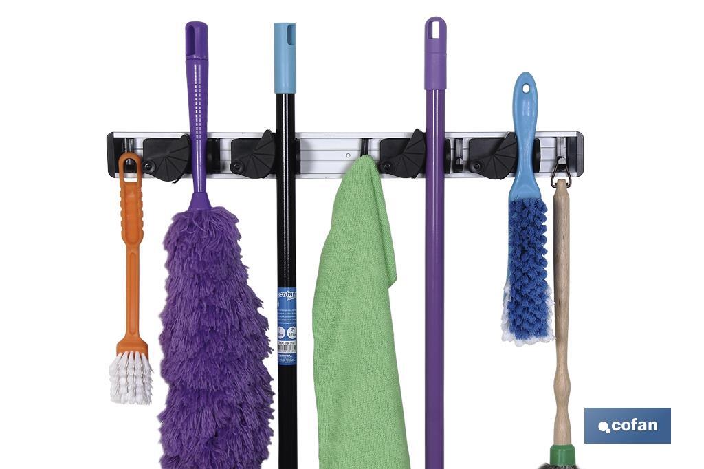 Mop and broom holder - Cofan