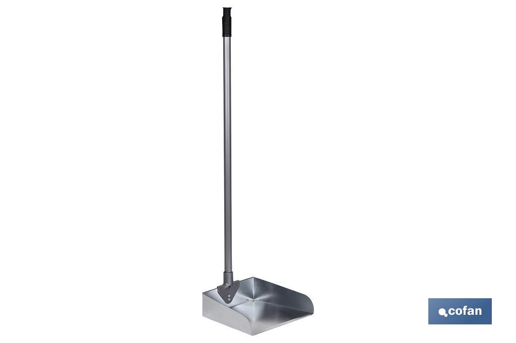 Metallic Dustpan with handle - Cofan