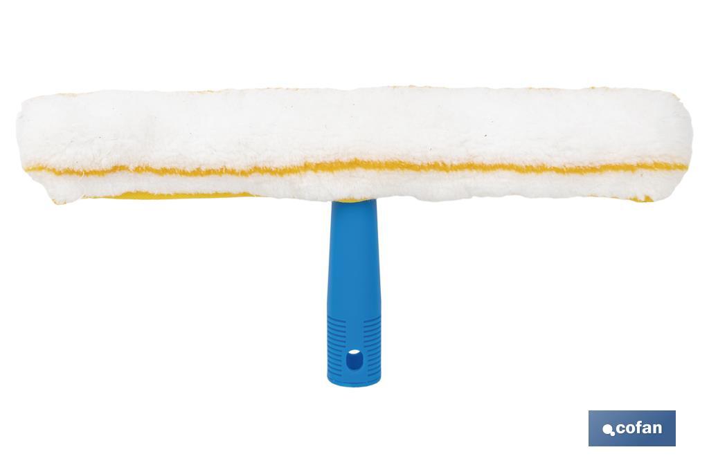 Window squeegee with washer sleeve  - Cofan