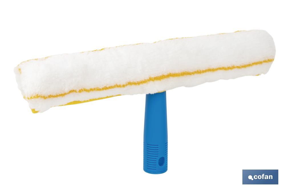 Window squeegee with washer sleeve  - Cofan