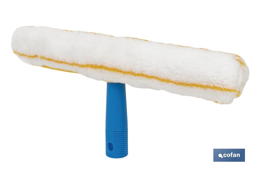 Window squeegee with washer sleeve  - Cofan