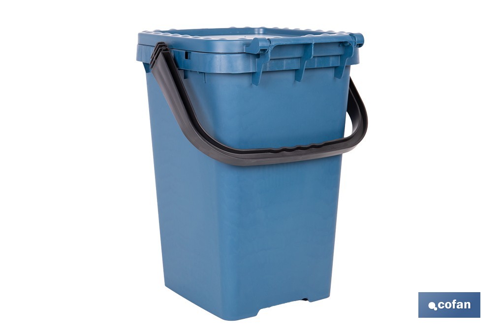 Blue Rubbish Bin for Paper & Cardboard - Cofan