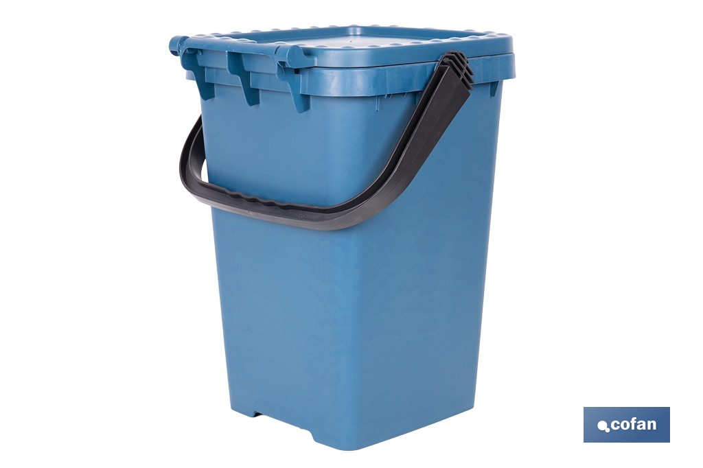 Blue Rubbish Bin for Paper & Cardboard - Cofan