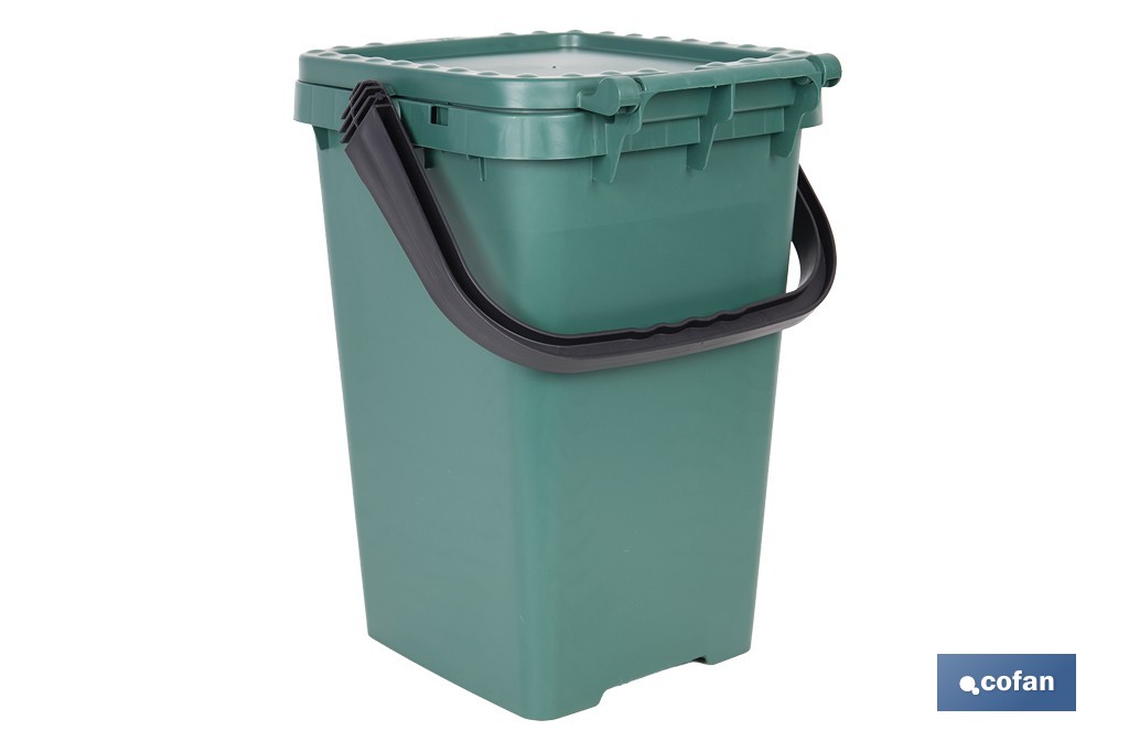 Green Rubbish Bin for Glass - Cofan