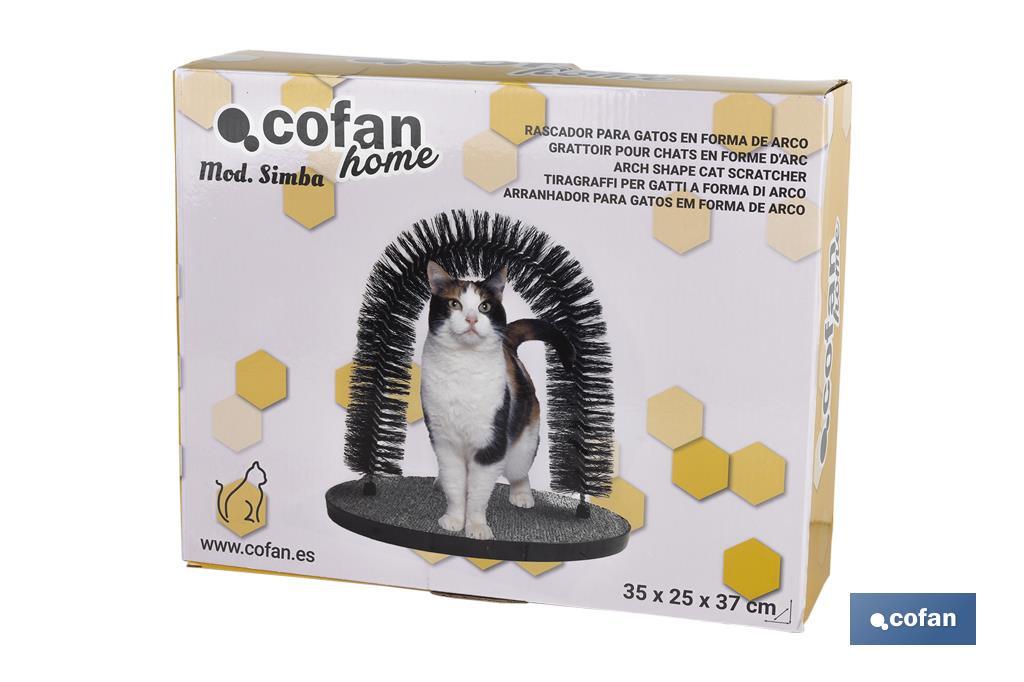 Rascador para Gatos | Cuidados para la mascota | Arco Masajeado - Cofan