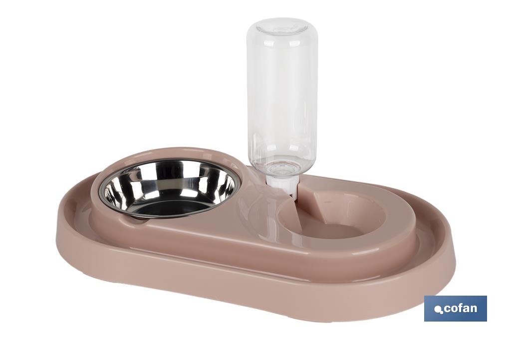 Food and water dispenser | Pet accessories | Nude Colour - Cofan