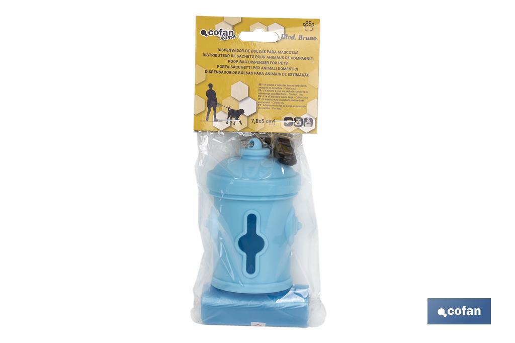 Distributeur de Sacs pour Animaux de Compagnie | Plusieurs Couleurs - Cofan