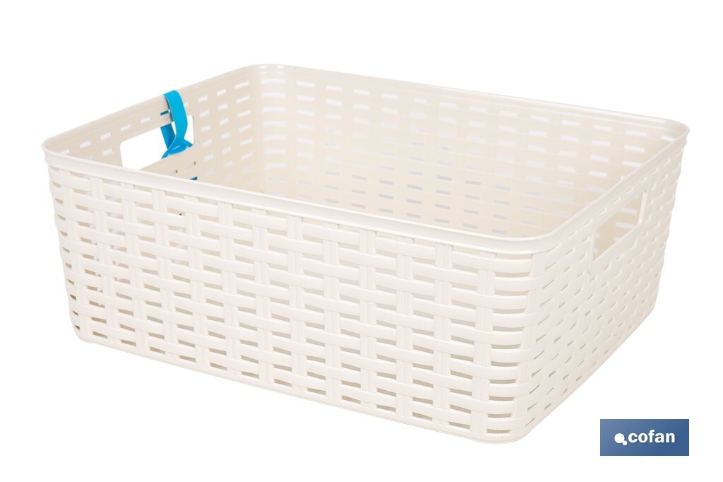Panier Multi-usages | Capacité 12 L | Panier de Rangement | Panier Organisateur - Cofan