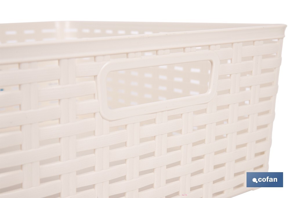 Panier Multi-usages | Capacité 12 L | Panier de Rangement | Panier Organisateur - Cofan