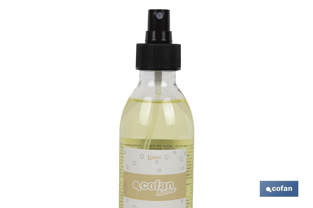 Profumo per ambienti | Profumo spray | Aroma di lino - Cofan