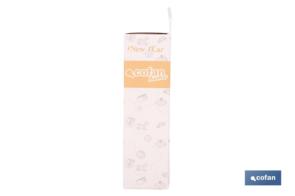 Ambientador de carro | Rolha de madeira | Aroma de new car - Cofan