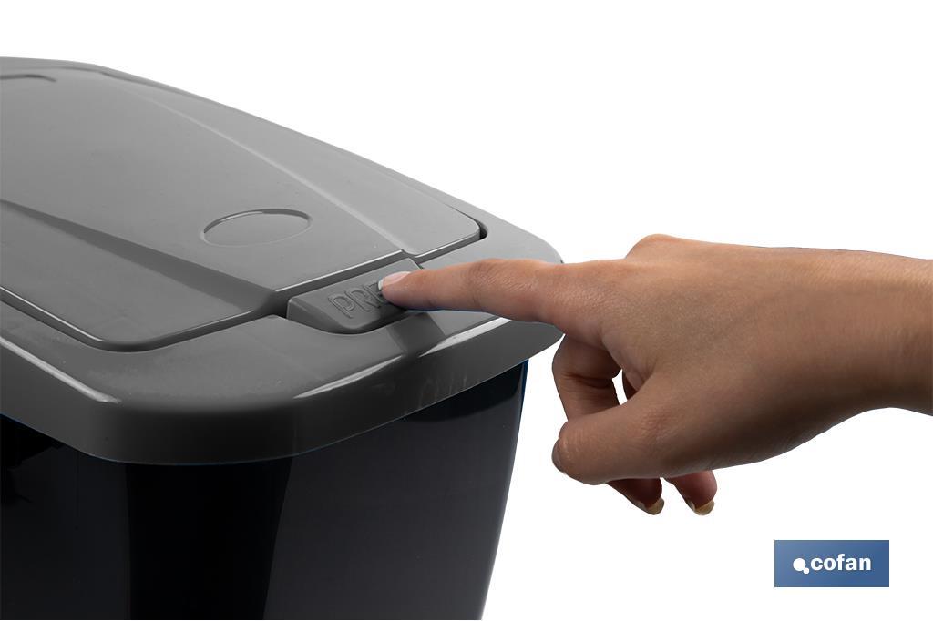 Blue recycling bin | Suitable for recycling paper and cardboard | Available in three different capacities and sizes - Cofan