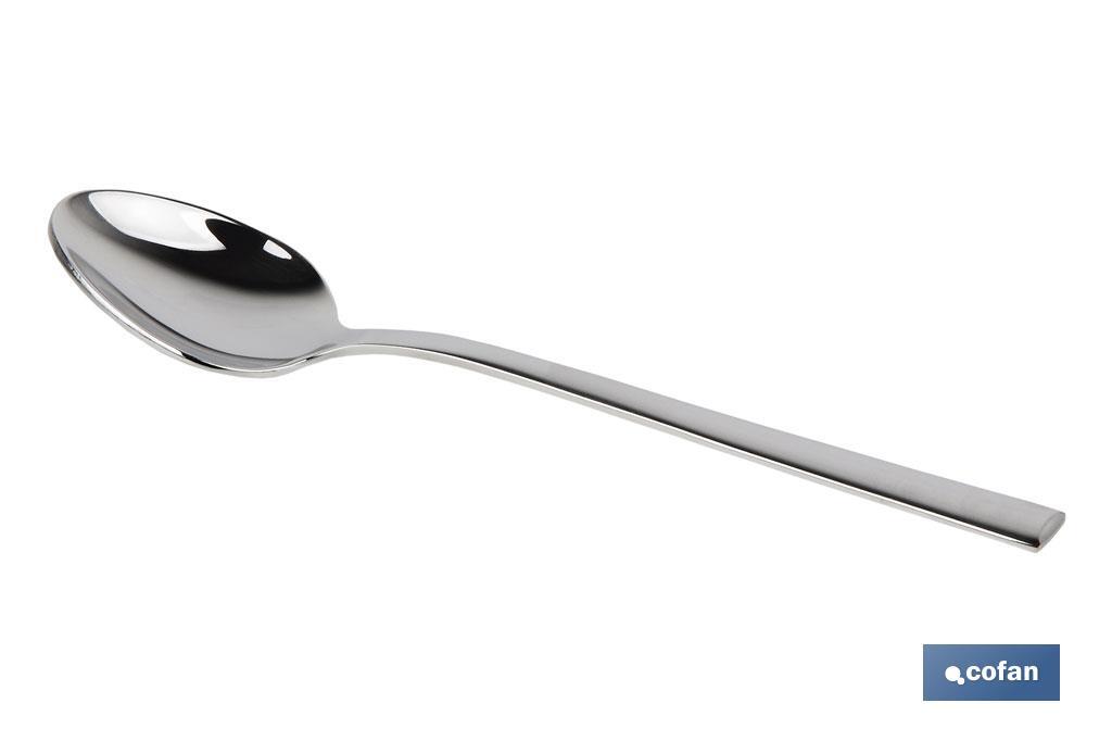Coffee spoon | Bari Model | 18/10 Stainless steel | Available in pack or blister - Cofan