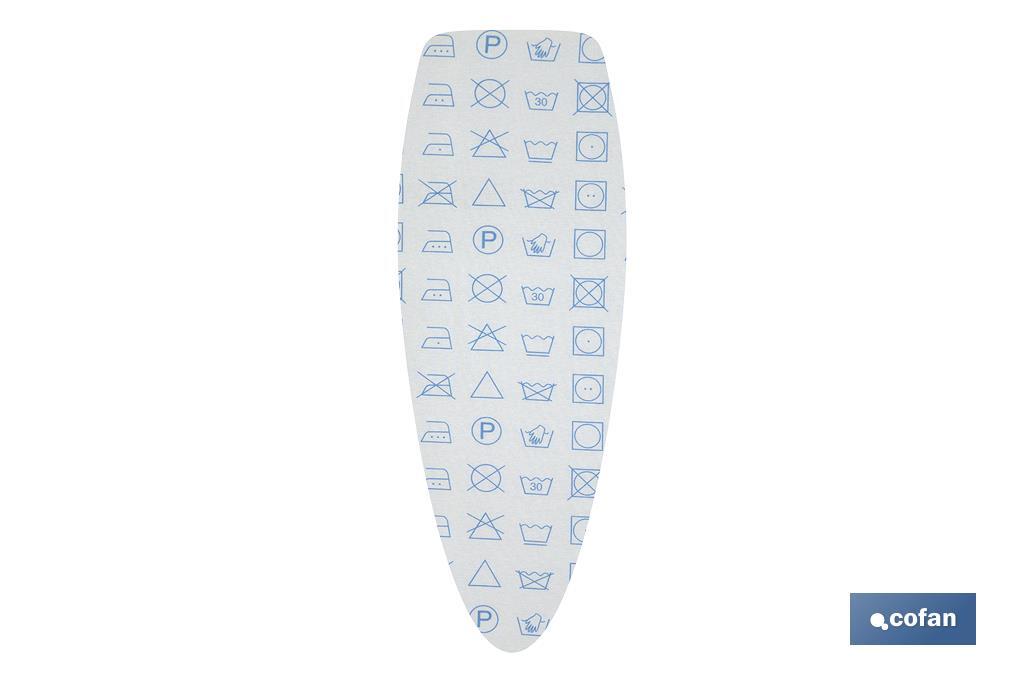 Ironing board cover of 100% cotton - Cofan