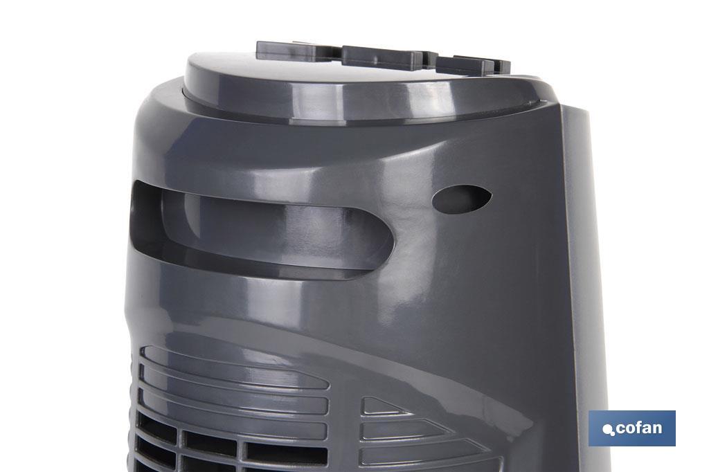 Termo ventilador Eléctrico | Modelo Varsovia | Doble Función de Calor 1000 - 2000 W | Calefactor Cerámico PTC - Cofan