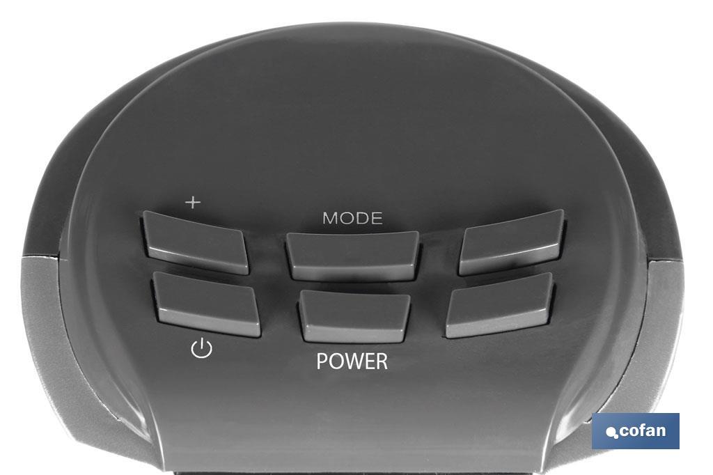 Termo ventilador Eléctrico | Modelo Varsovia | Doble Función de Calor 1000 - 2000 W | Calefactor Cerámico PTC - Cofan