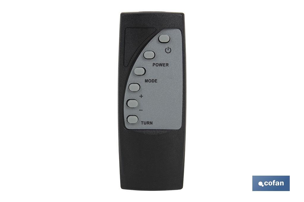 Termo ventilador Eléctrico | Modelo Varsovia | Doble Función de Calor 1000 - 2000 W | Calefactor Cerámico PTC - Cofan