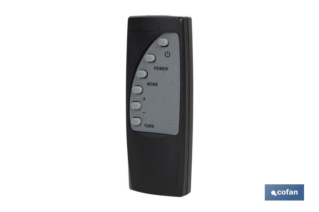 Termo ventilador Eléctrico | Modelo Varsovia | Doble Función de Calor 1000 - 2000 W | Calefactor Cerámico PTC - Cofan