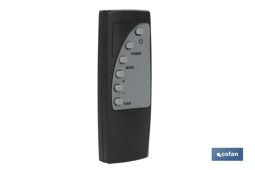 Termo ventilador Eléctrico | Modelo Varsovia | Doble Función de Calor 1000 - 2000 W | Calefactor Cerámico PTC - Cofan