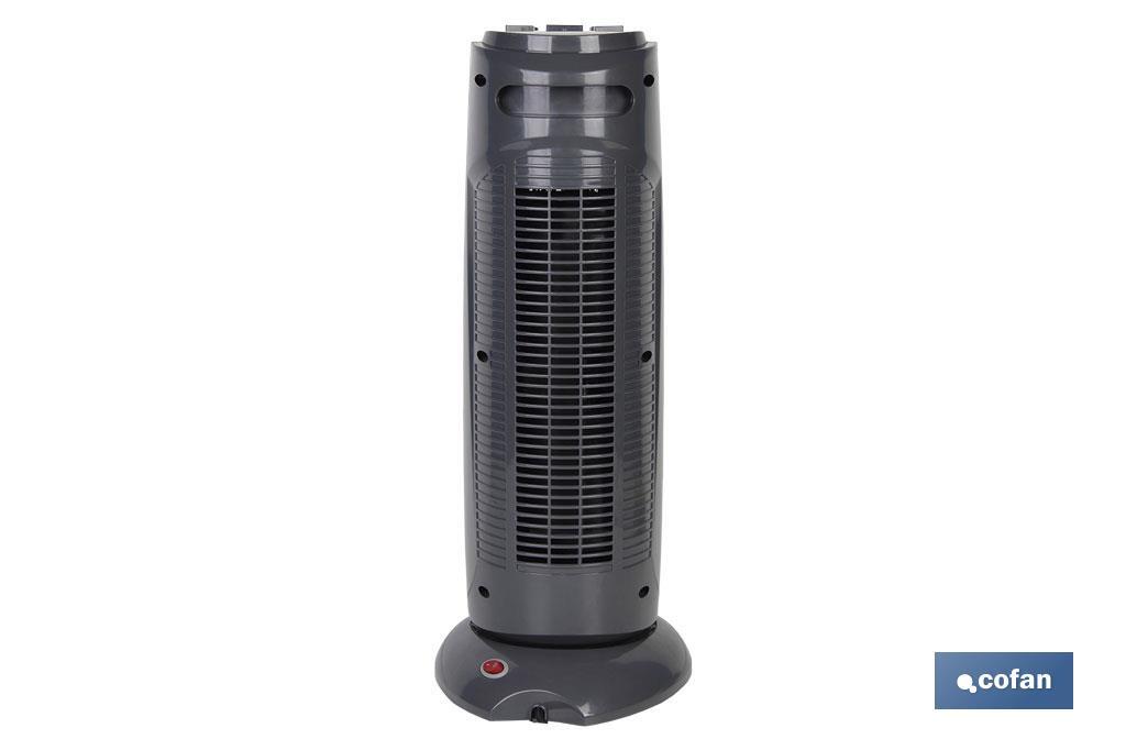 Termo ventilador Eléctrico | Modelo Varsovia | Doble Función de Calor 1000 - 2000 W | Calefactor Cerámico PTC - Cofan