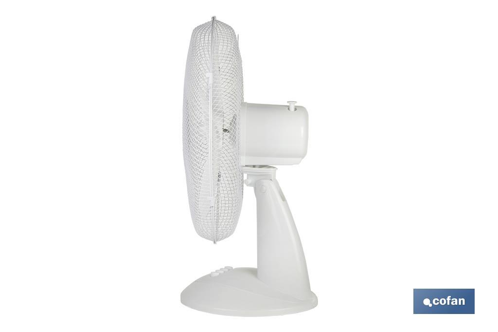 Ventilador Blanco Modelo Solano de 3 velocidades - Cofan