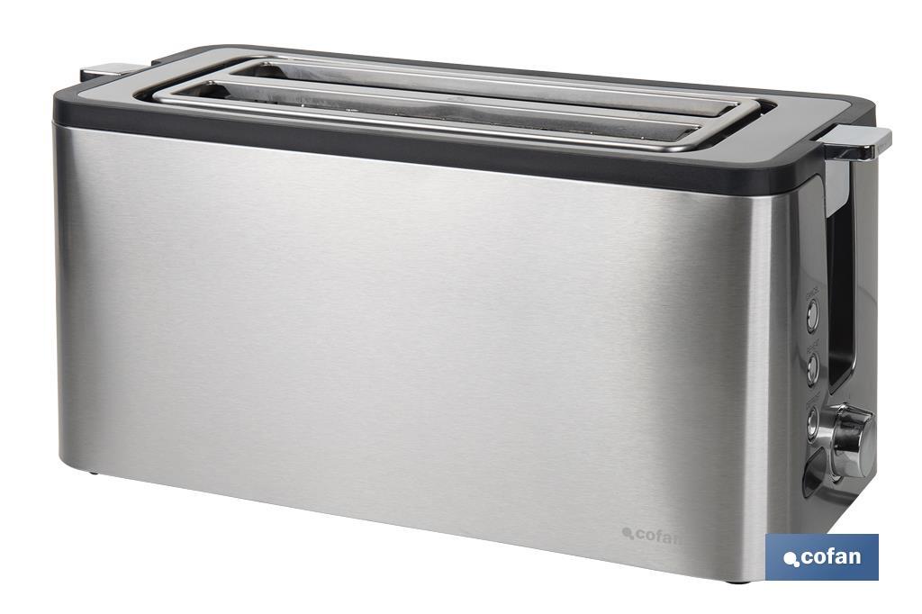 Toaster with two slots, Pasiego Model - Cofan