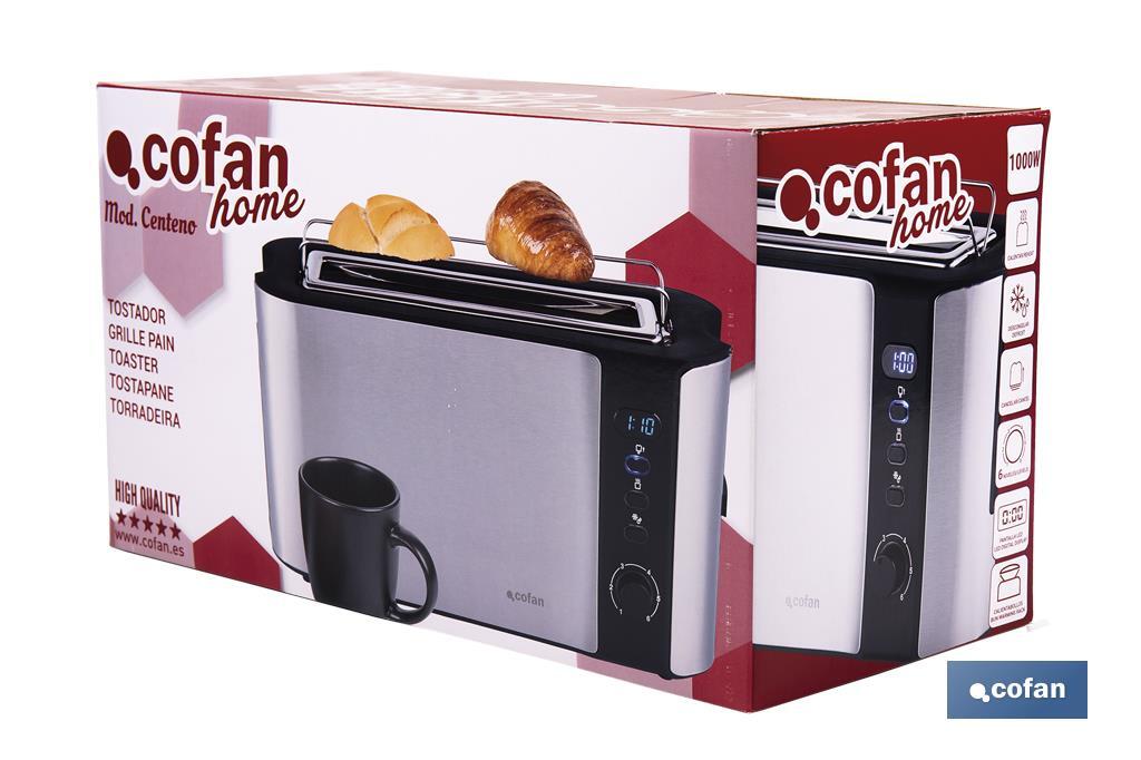 Torradeira de uma Ranhura Modelo Centeno - Cofan