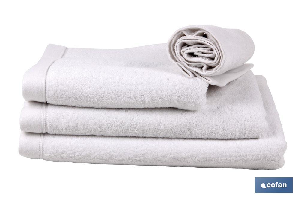 Toalha de banho branca | Cor Branco | 100% algodão | Gramagem 580g/metro | Medidas 100 x 150 cm - Cofan